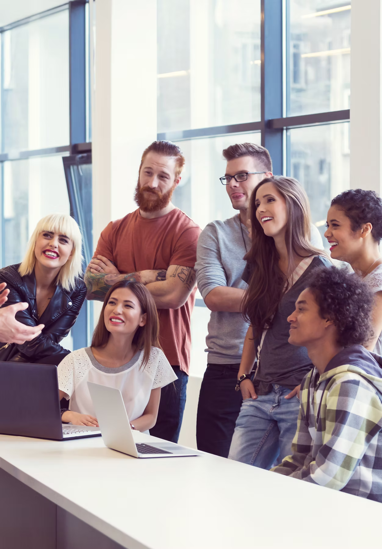 Discussion d’équipe corporate