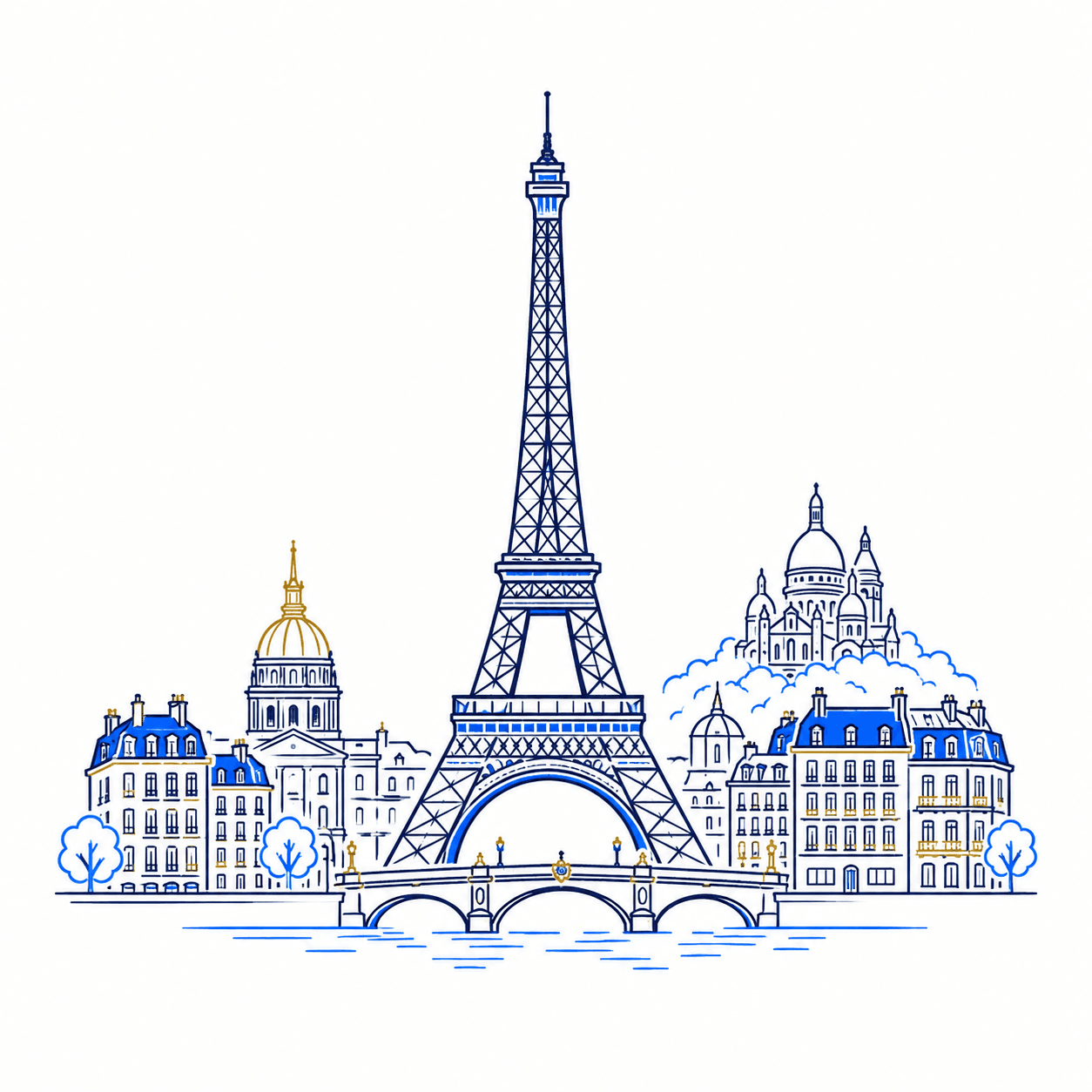 Paris training destination icon
