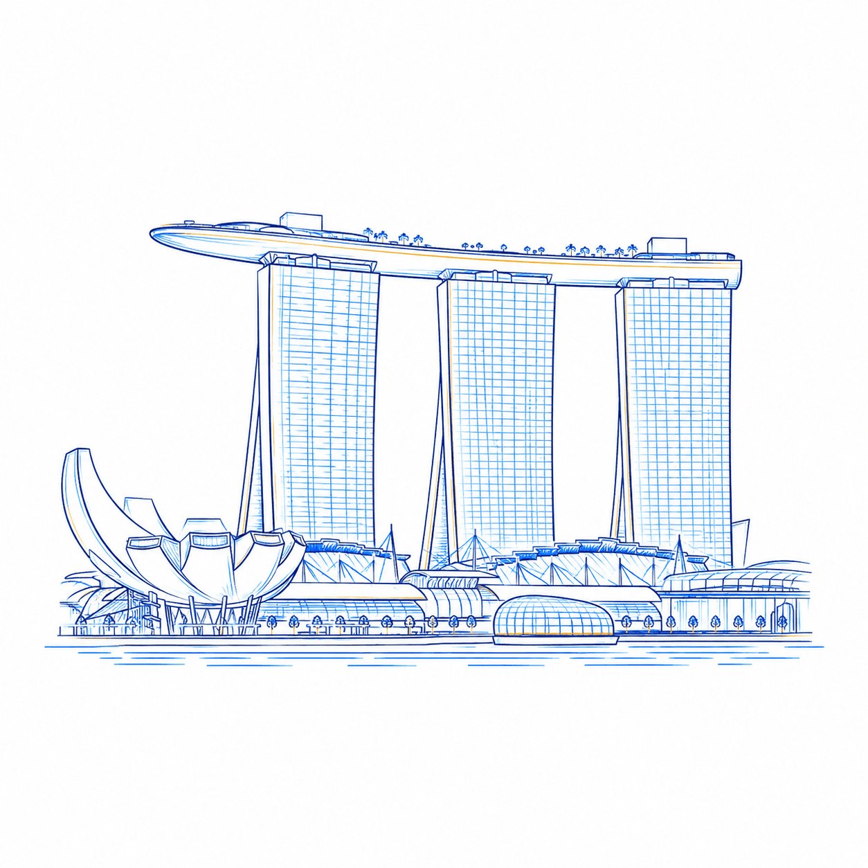 Singapore training destination icon