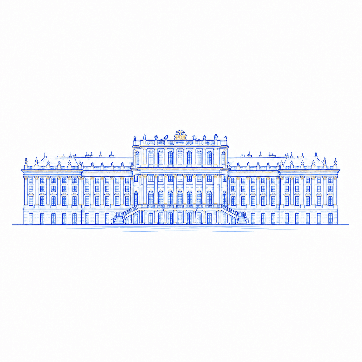 فيينا training destination illustration