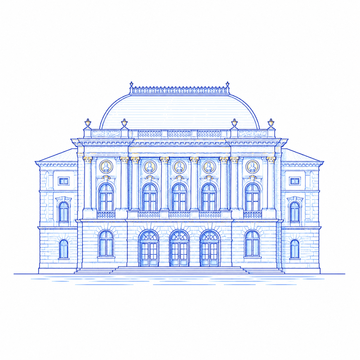 زيورخ training destination illustration